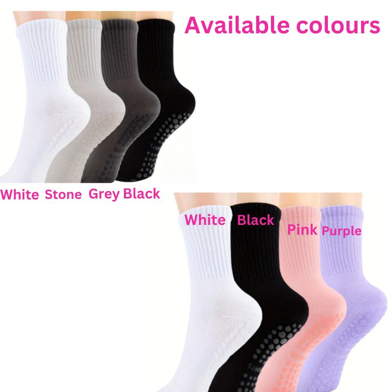 Personalised Pilates Yoga Grip Socks