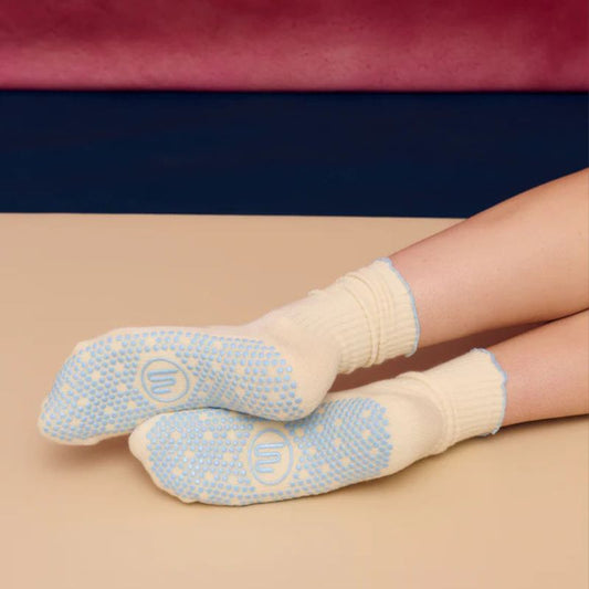 Custom Crew non slip Grip socks