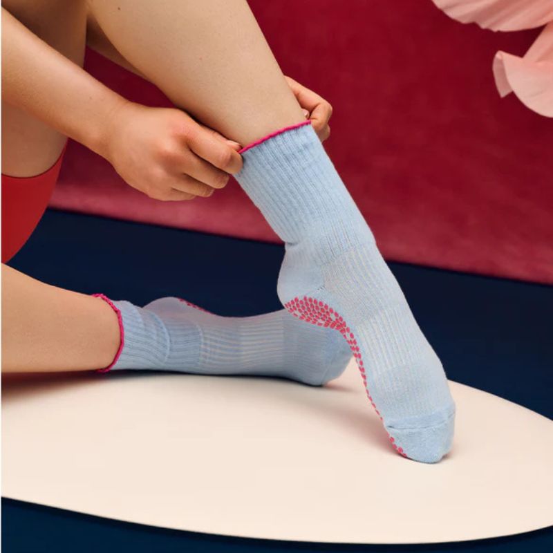Custom Crew Grip non slip Sock
