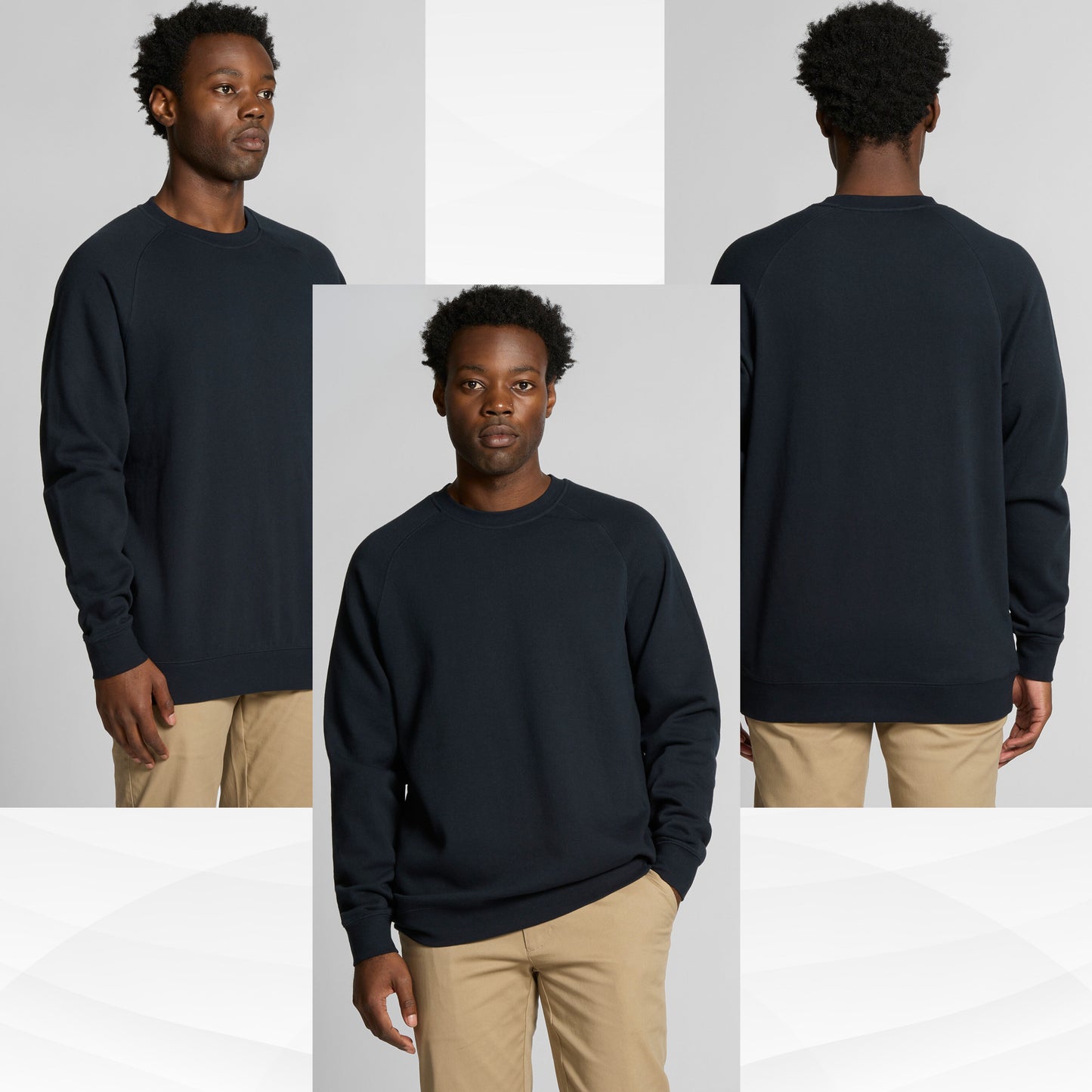 Roman Numeral Embroidered Sweat shirt