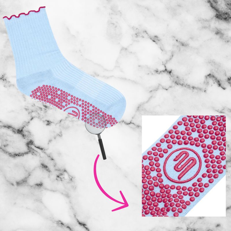 Custom Crew Grip non slip Sock