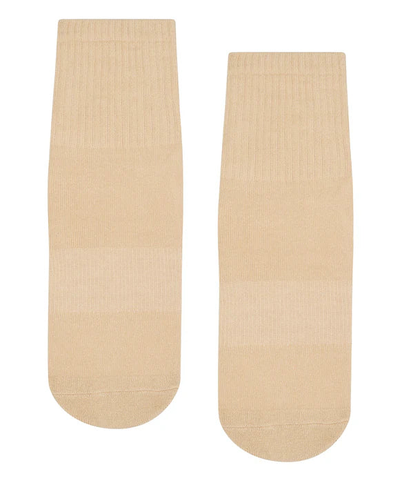 Custom Crew Grip non slip Sock Almond