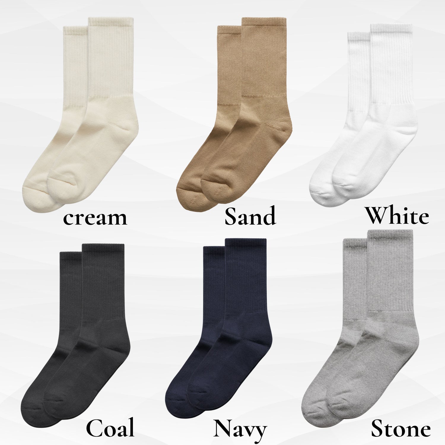 Personalised Embroidered Socks