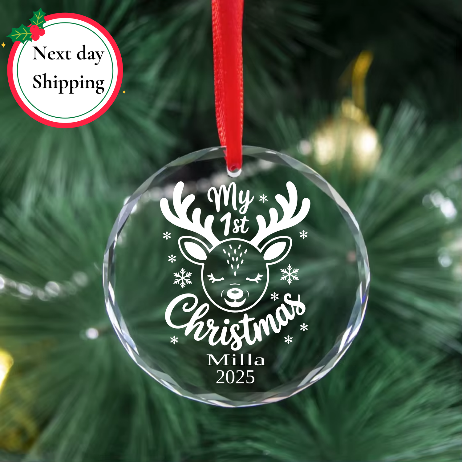 Christmas Glass Ornaments