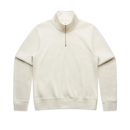 WO'S STENCIL HALF ZIP CREW | 4125