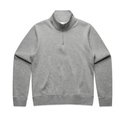 WO'S STENCIL HALF ZIP CREW | 4125