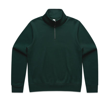 WO'S STENCIL HALF ZIP CREW | 4125