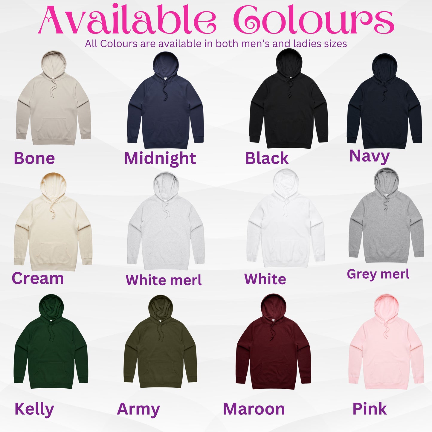 Custom Embroidered line drawing hoody