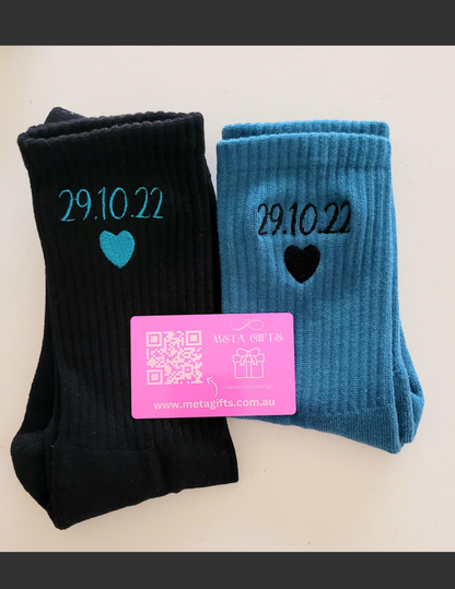 Personalised Name Socks