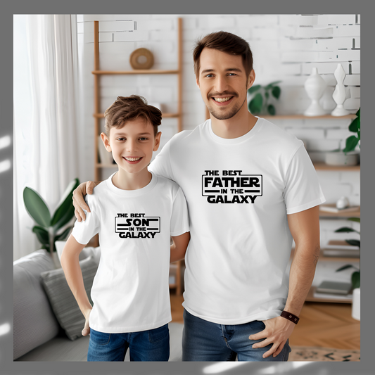 Matching Father and son t-shirt fathers day Gift
