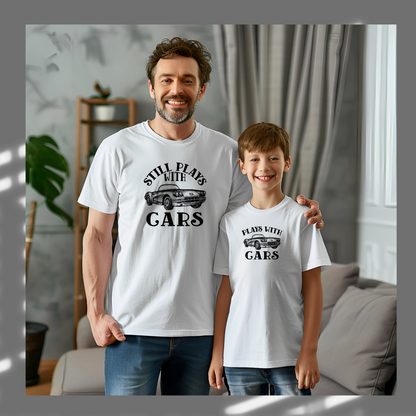 Daddy and me Matching T-shirt Car