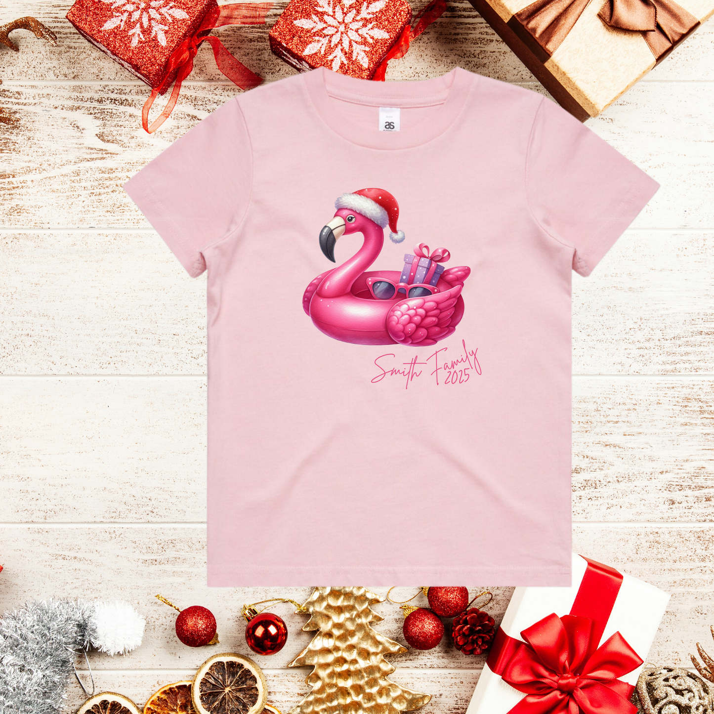 Australian theme Christmas family matching T-shirts