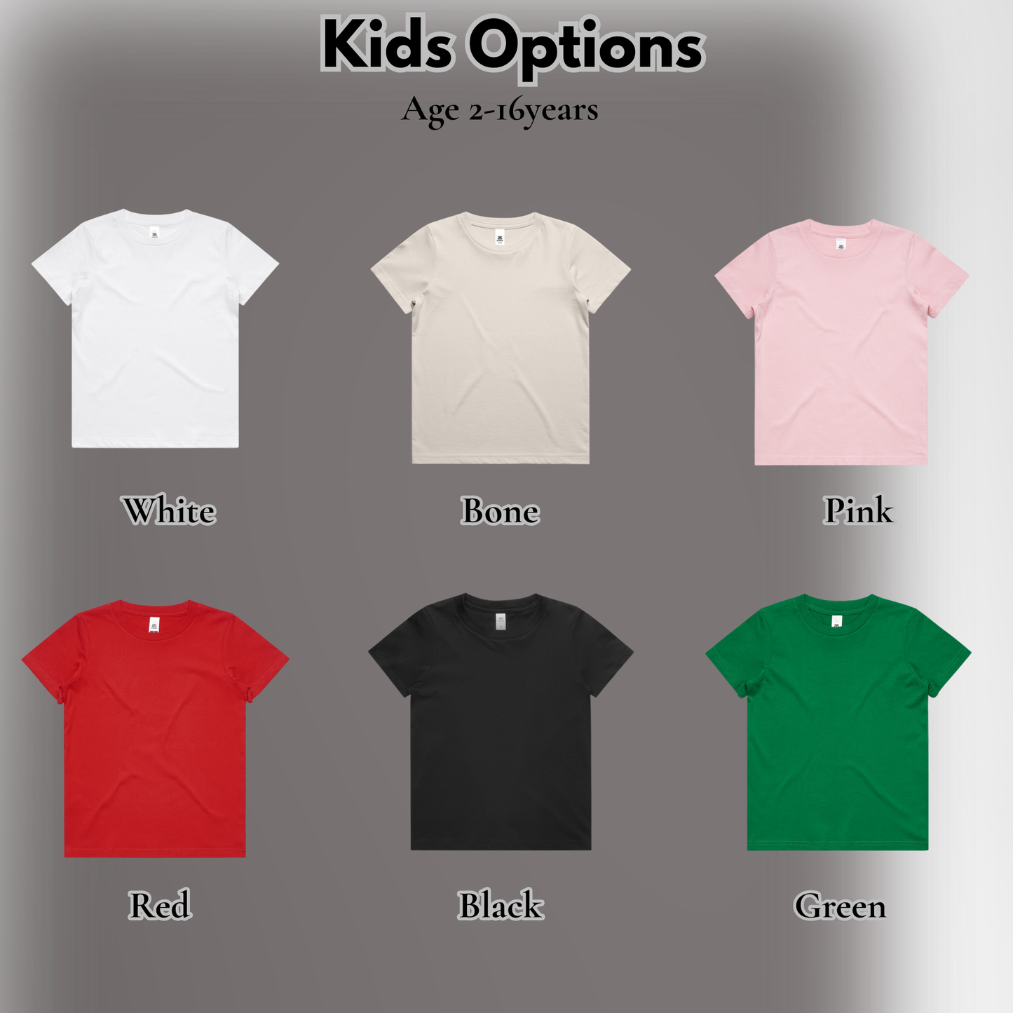 Personalise Australian theme Christmas family matching T-shirts